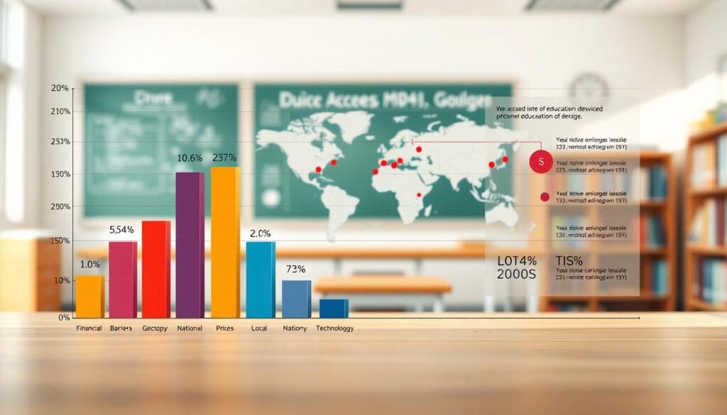 education barriers data visualization education barriers data visualization