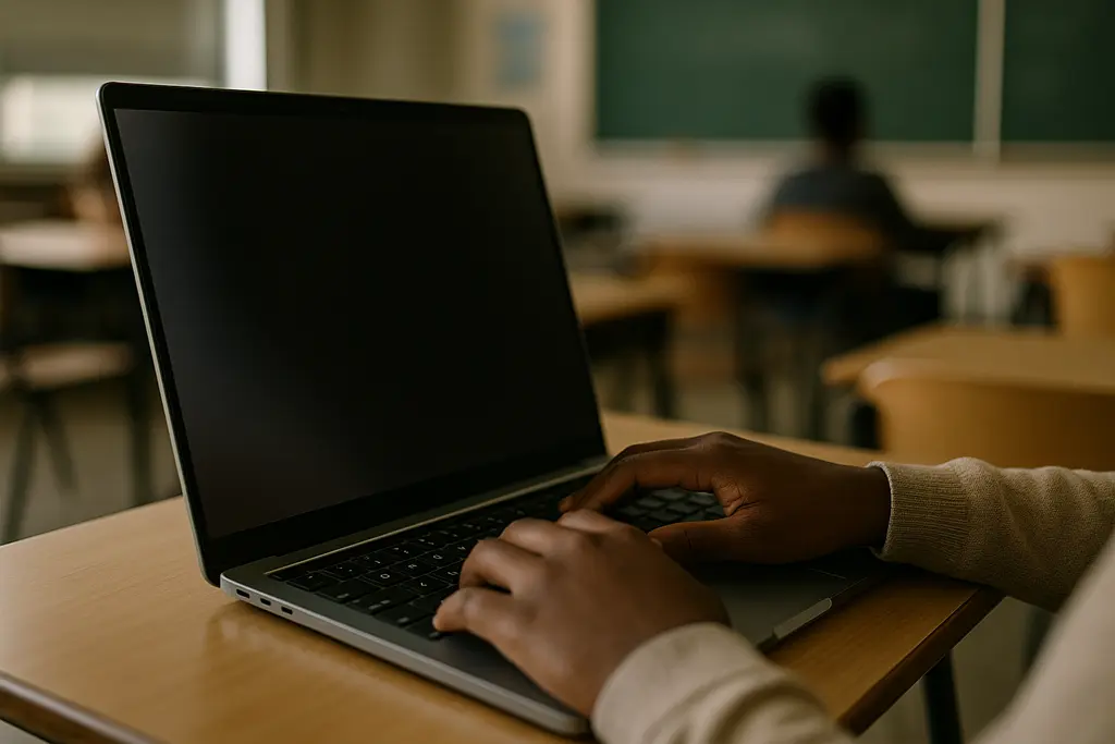 Student Privacy Rights discussion with family forms and school records on a table