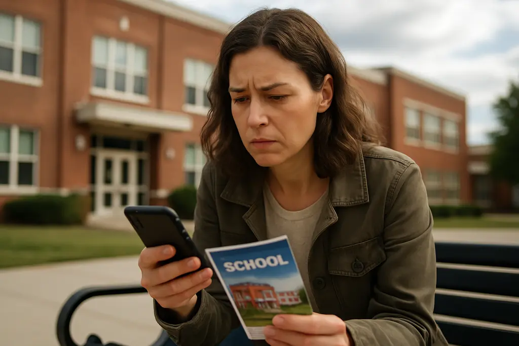 IRS Private School Rule documents beside a school policy folder