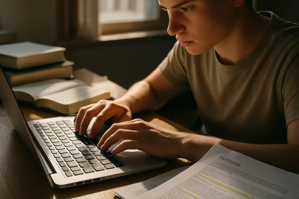 Student data protections discussion with educators reviewing AI privacy documents